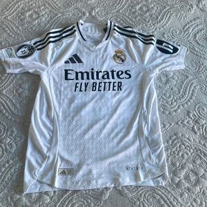 Brand New Authentic Real Madrid Jersey Mbappe #9